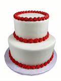 Tiered Cake with Border Only