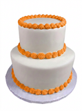 Tiered Cake with Border Only