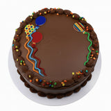 Primary Balloons, Chocolate Buttercream