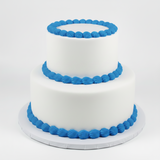 Tiered Cake with Border Only