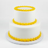 Tiered Cake with Border Only