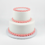Tiered Cake with Border Only
