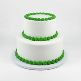 Tiered Cake with Border Only