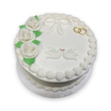 8" Round Rose Cake