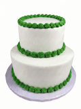 Tiered Cake with Border Only