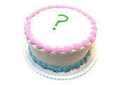 8" Gender Reveal Cake