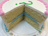 8" Gender Reveal Cake