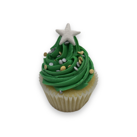 Christmas Tree Cupcakes