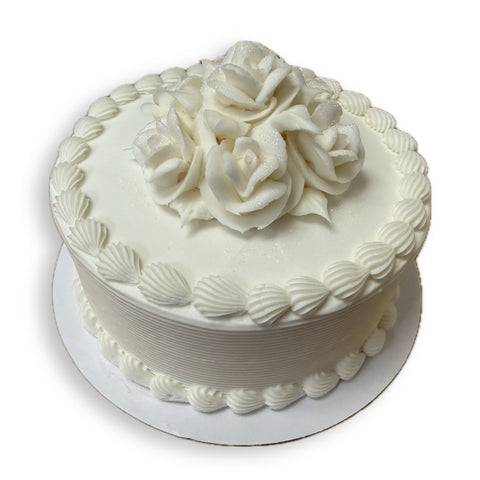 8" Rose Cluster Cake