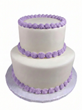Tiered Cake with Border Only