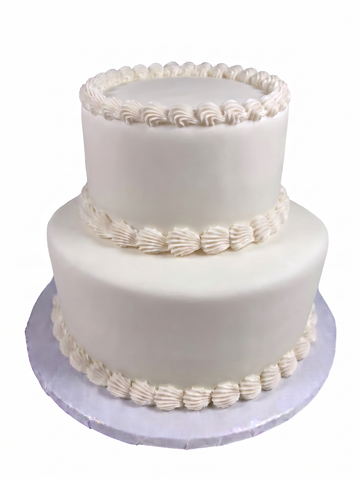 Tiered Cake with Border Only