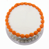 White Buttercream, Orange